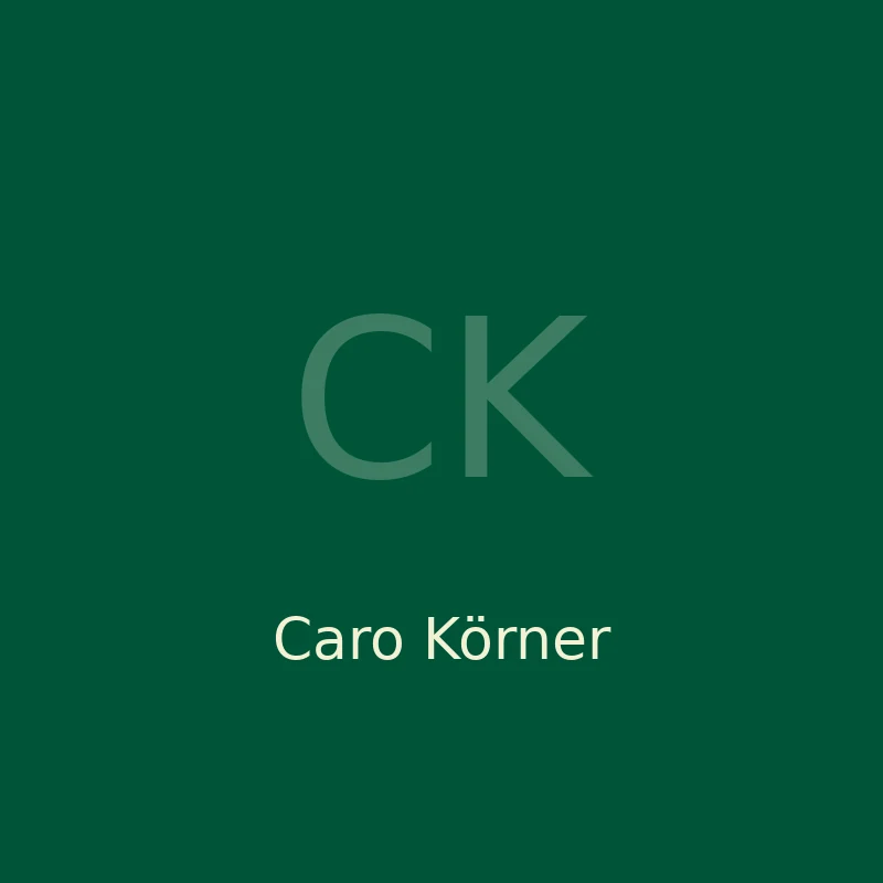 Platzhalterbild Caro Körner